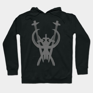 Ghostpuncher Sigil Gray Hoodie